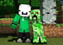create an eye catching minecraft thumbnail for youtube video